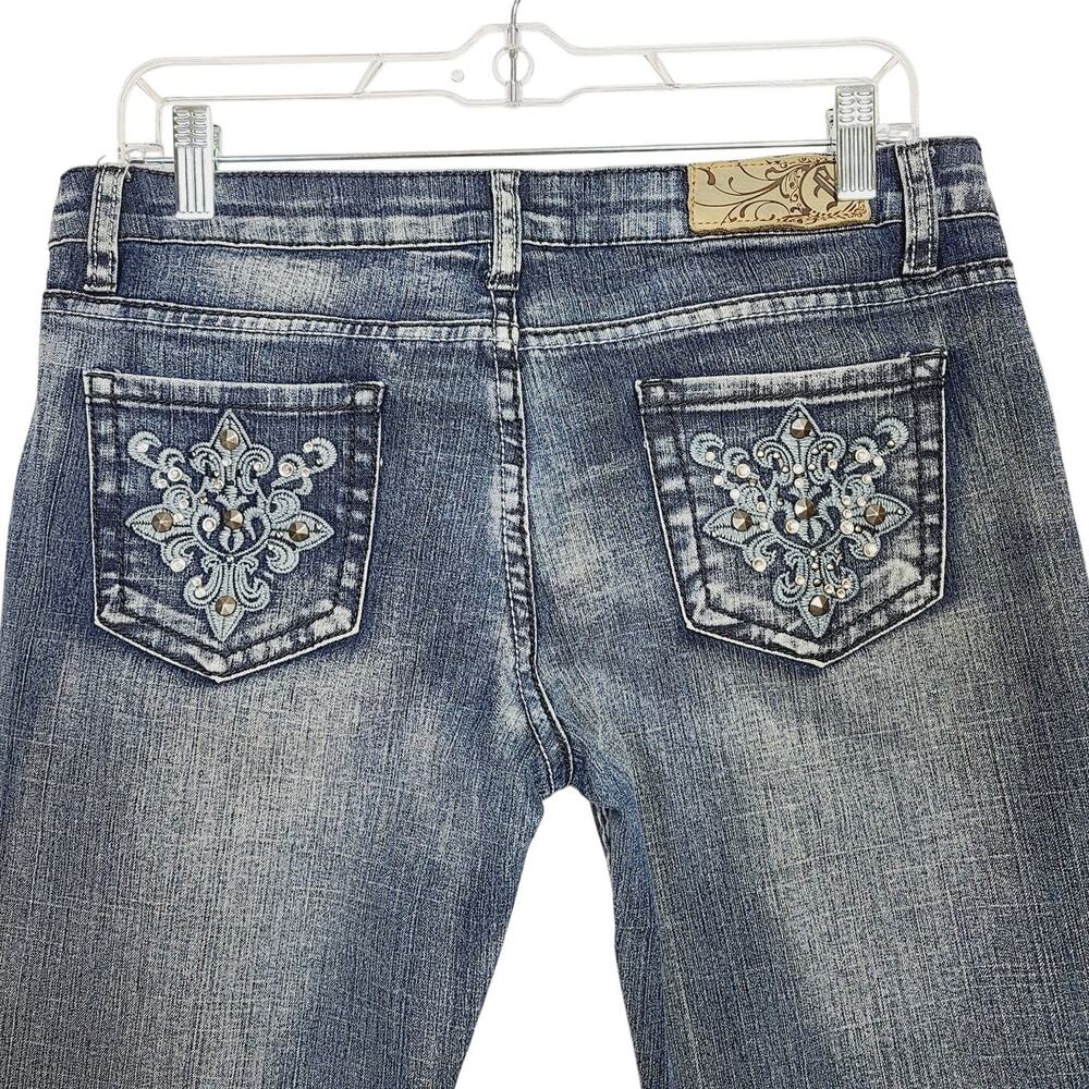 Firefly Denim Mid-Rise Bootcut Jeans Size 7 - Picture 3 of 11